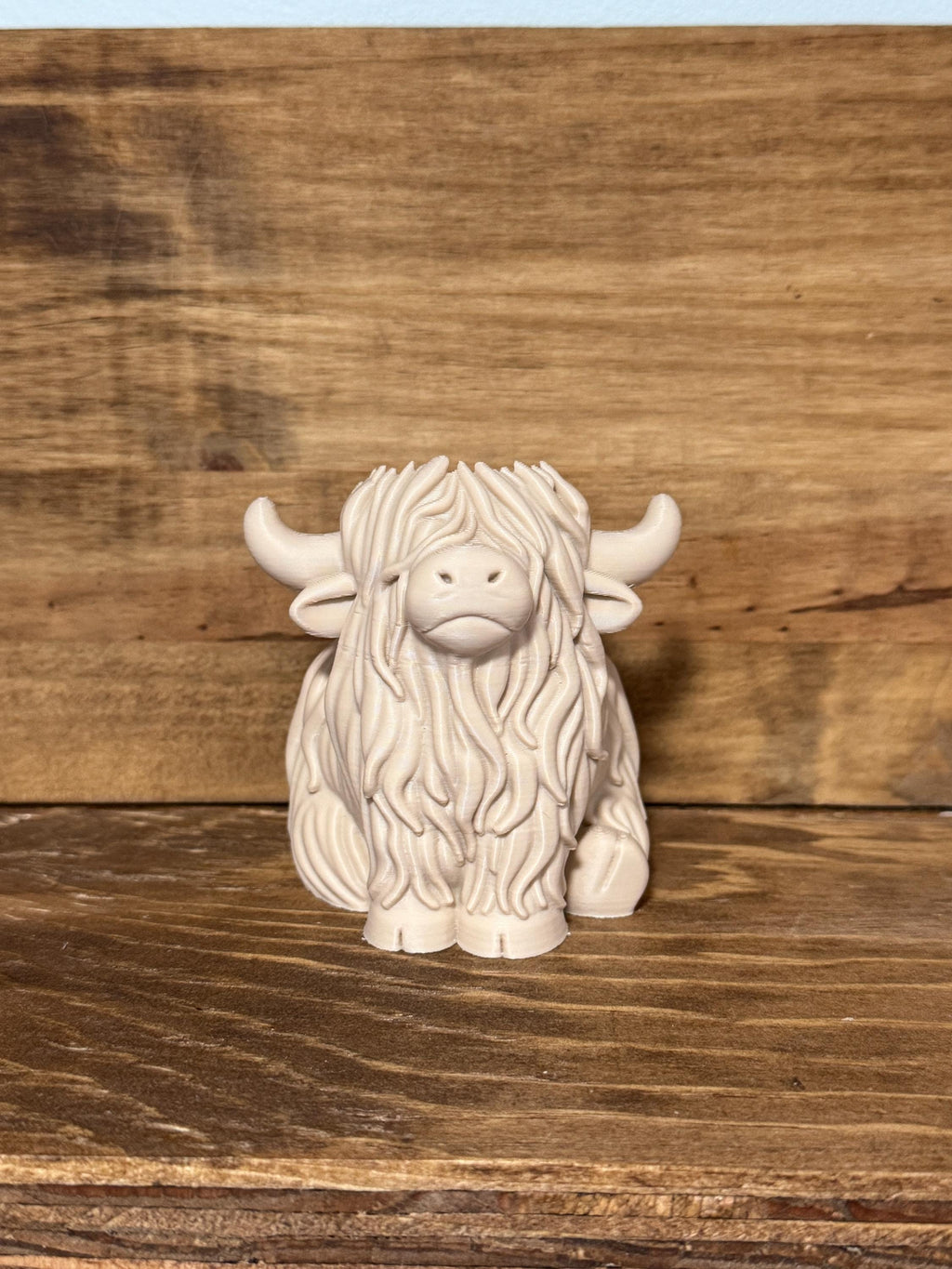 Highland Cow Air Plant Holder | Home Decor | Cute Plant | Cute Desk Decor | Work Decor | Christmas Gift | Air Plant | Co Worker Holiday Gift